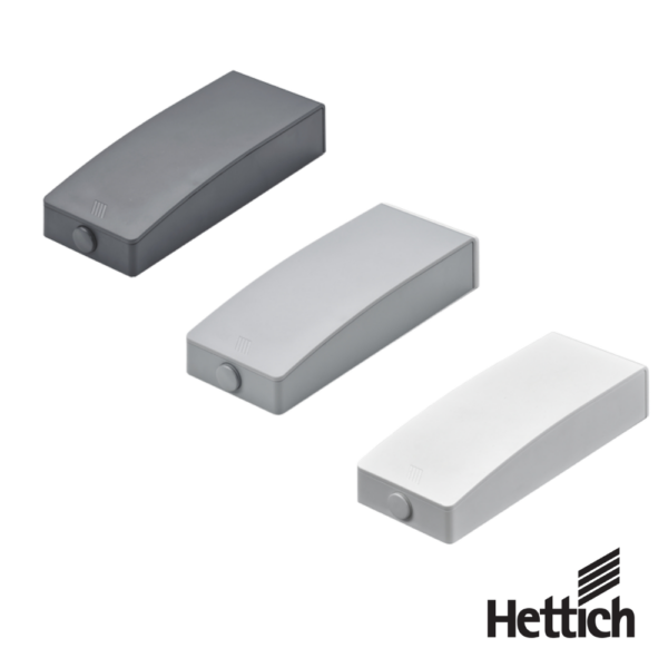 Push To Open Silent Hettich Montaje Con Tirafondos Para Puertas De Mueble (Con Uso De Batería)