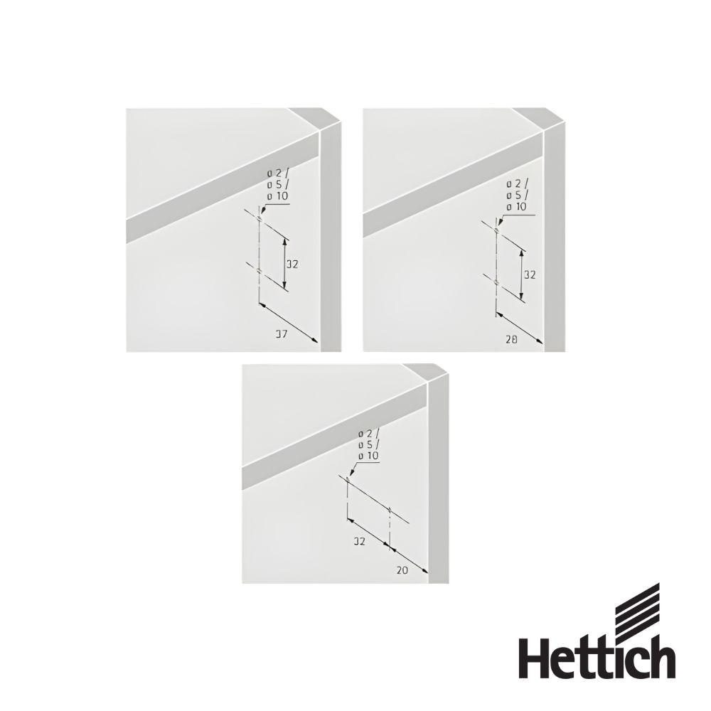 Push To Open Silent Hettich Montaje Con Tirafondos Para Puertas De Mueble Con Uso De Bateria 2