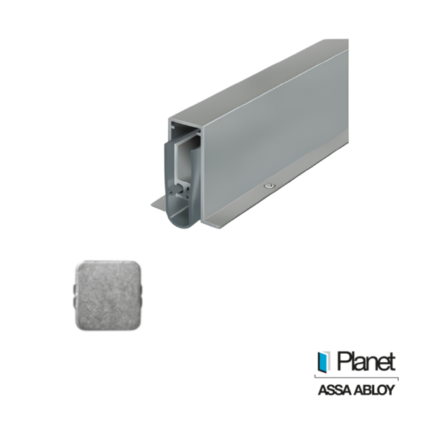 Sello Automático para Puerta Planet LF de Silicón (950–1250 mm) – Descenso Paralelo y Silencioso