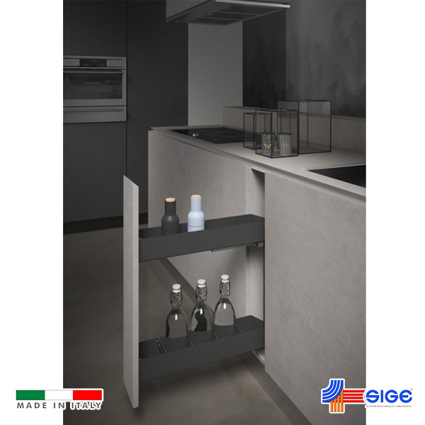 Alternative view of Extraible Pro Line 002PRO con Cierre Suave 2 canastas -