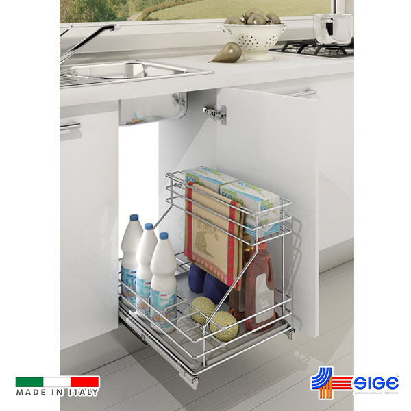 Alternative view of Extraible Reversible para Detergentes de 300mm Green Line 060G con Cierre Suave - Color Cromo