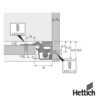 Sistema Elevable Hettich VerticoMono Set De Herrajes 3 1