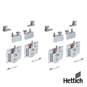 Sistema Para Puertas Corredizas Hettich SlideLine 16 Set De Herrajes 1