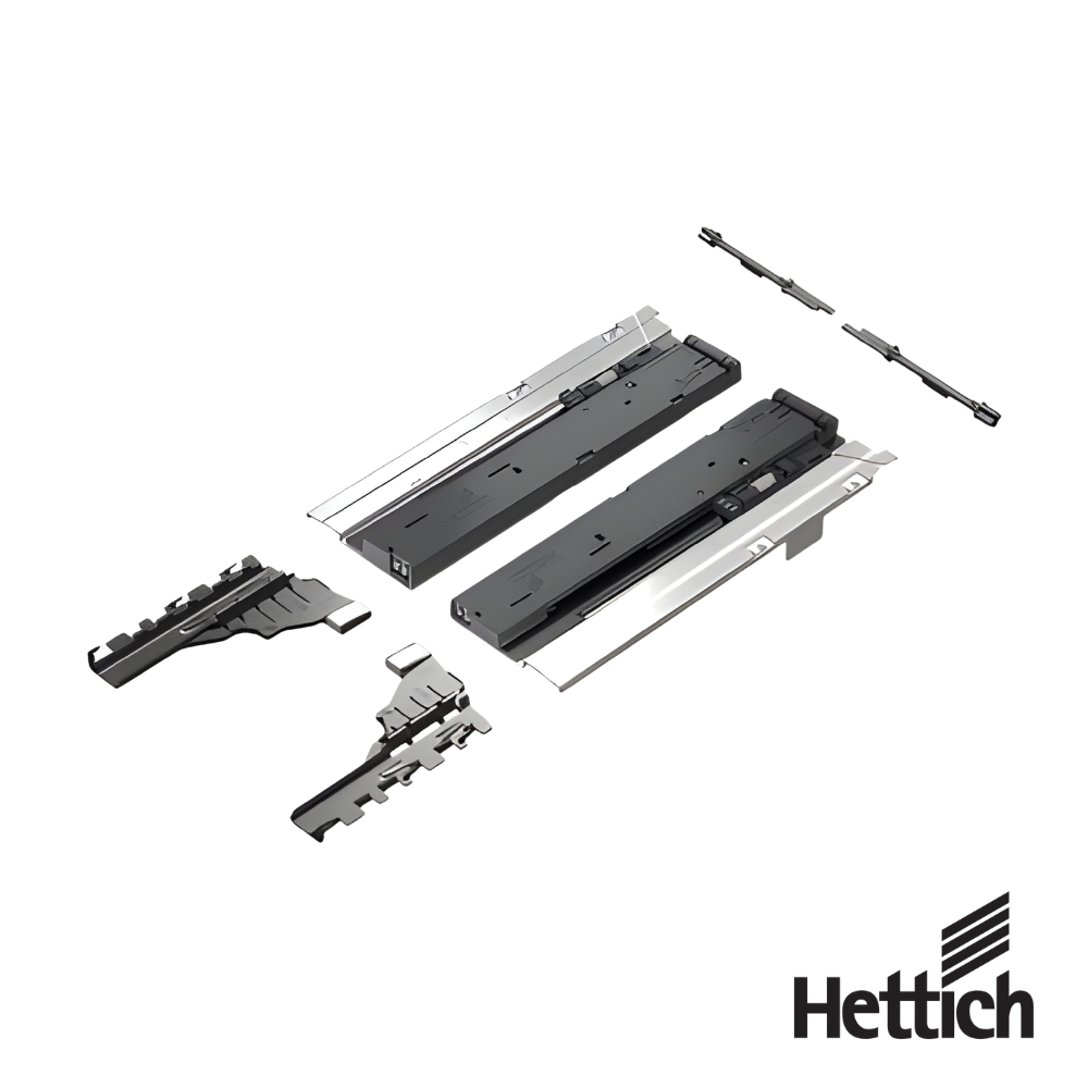 Sistema De Apertura Hettich Push To Open Silent Para Quadro 10-30 kg Izquierda + Derecha - Imagen 1