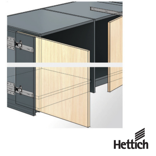 Alternative view of Sistema De Puerta Giratoria Corredera Hettich KA 5740