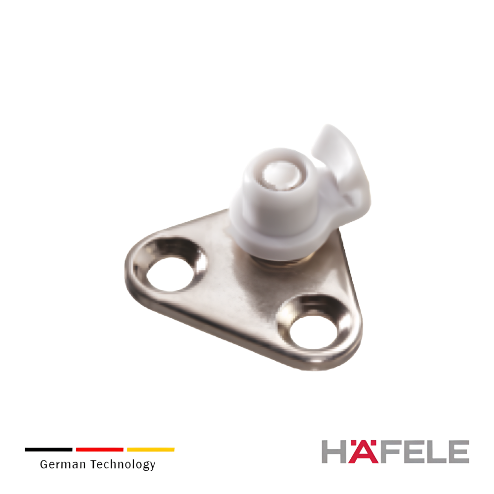 Soporte atornillado para gabinete para brazo Hafele Maxi 5