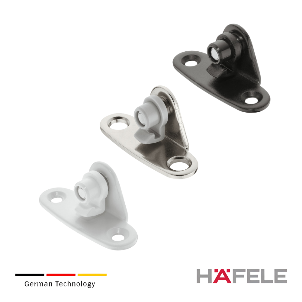 Soporte atornillado para gabinete para brazo Hafele