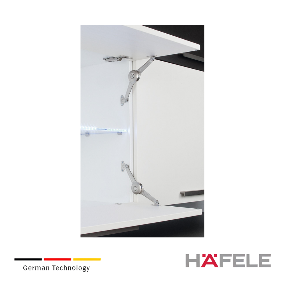Soporte de puerta puerta abatible Hafele Duo forte herraje individual 2