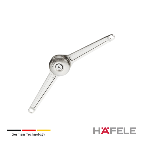 Soporte de puerta / puerta abatible, Häfele Duo forte, herraje individual