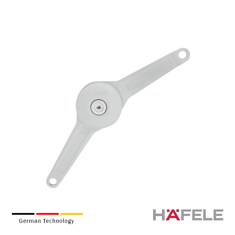 Soporte de puerta puerta abatible Hafele Free Duo estandar herraje individual para puertas de madera o con marco de aluminio