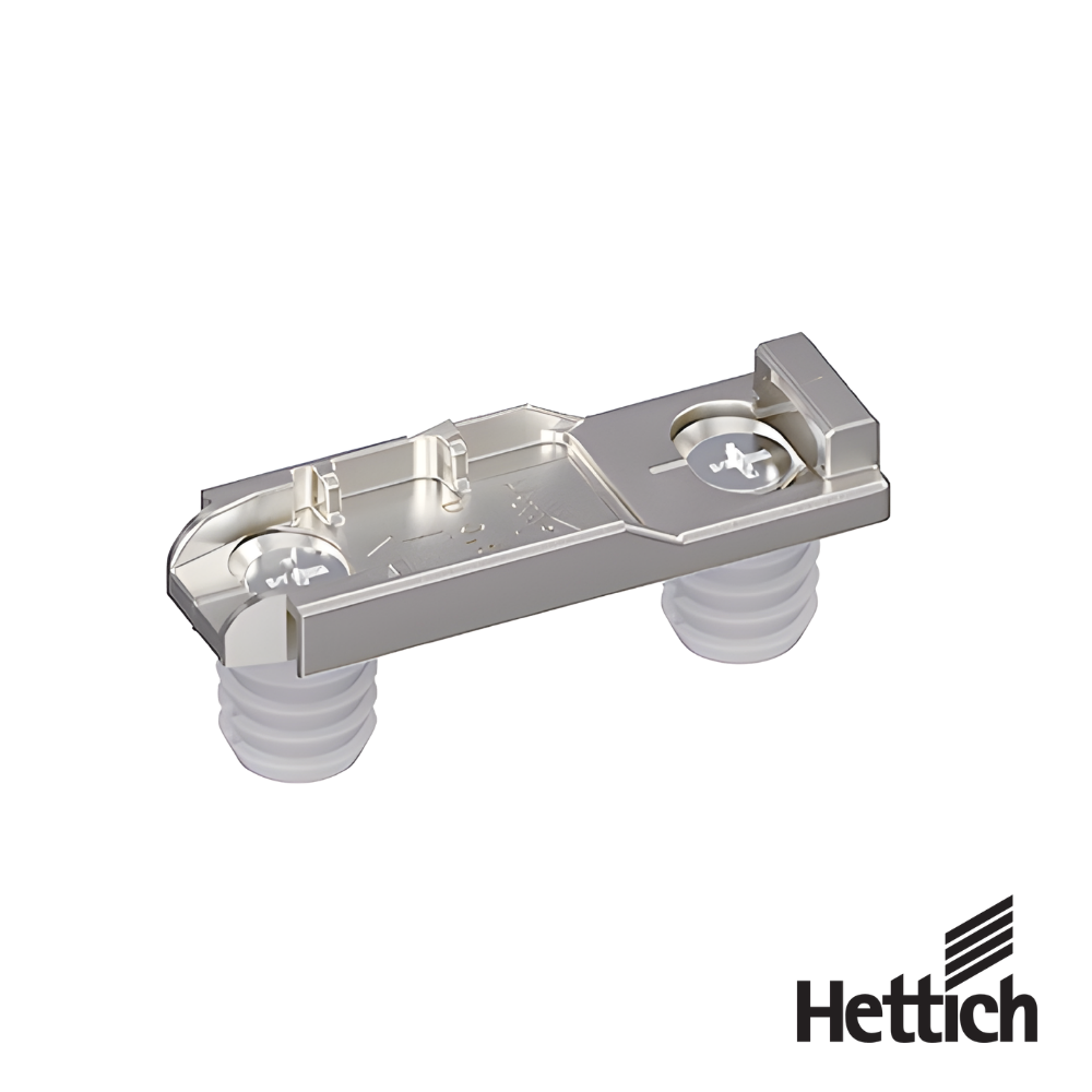 Suplemento recto con Ajuste de altura agujeros longitudinales Niquelado Hilera de taladros 20 x 32 mm montaje directo para taladro o 10 x 12 mm calce 05 mm 2