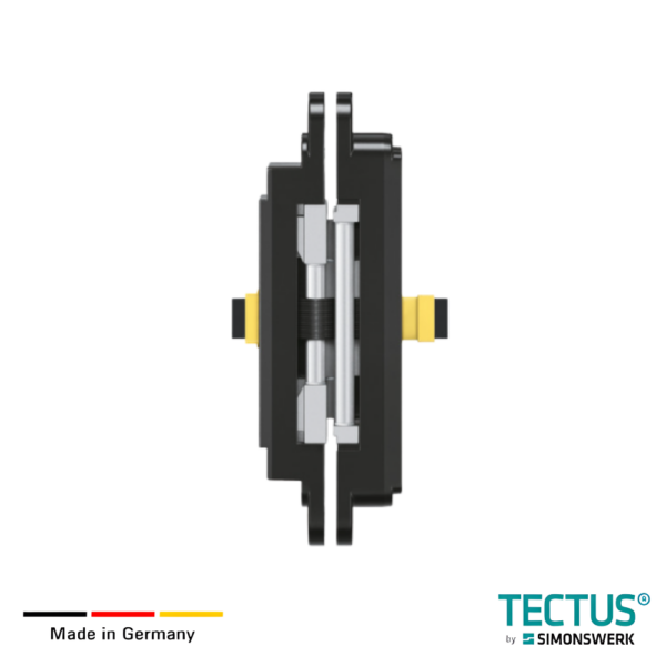 Bisagra Oculta Tectus TE 640 3D Energy 80 kg Con Paso De Energía