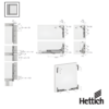 Tapa De Color Para Perfil De Rodadura Hettich SlideLine M Plata 2500 mm - Thumbnail Image 3