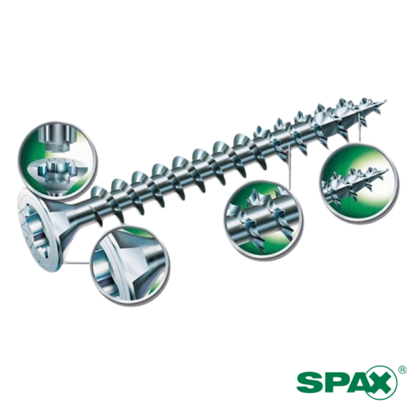 Alternative view of Tornillo Spax Bronce para Madera