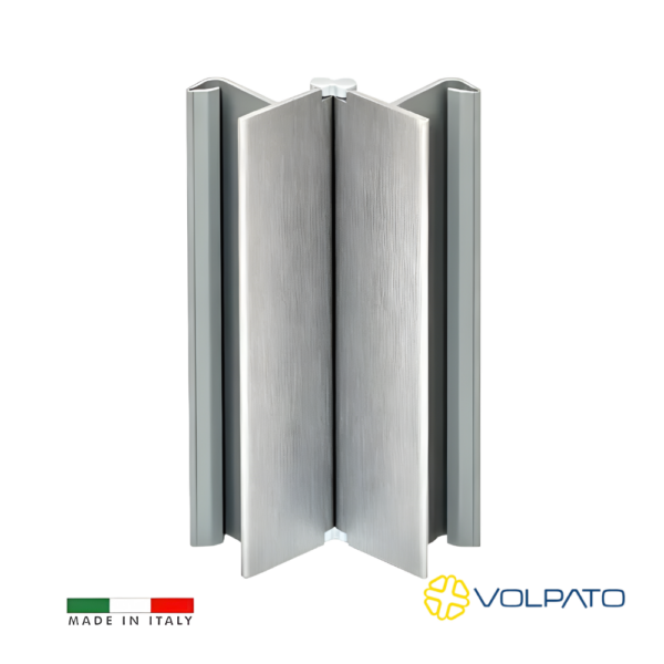 Conector multiangulo Jolly para zócalo VOLPATO PVC aluminio (100 mm y 150 mm)