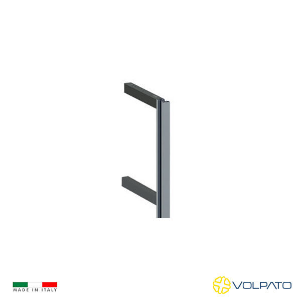 Perfil Central Estabilizador de Aluminio Horizontal "Stili" Conexion a pared de 170-245mm Testa di Moro
