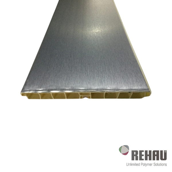 Zócalo De Aluminio Cepillado 150 mm 352L 4 m