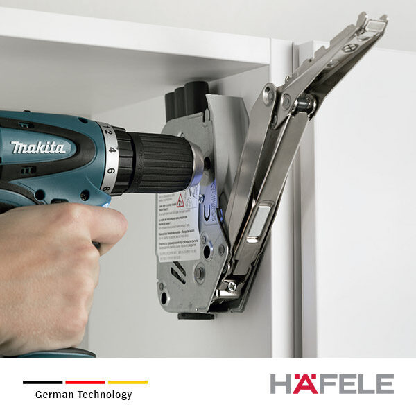 Alternative view of Brazo Elevable Free Flap 3.15 Häfele Para Puertas Abatibles 350 – 650 mm