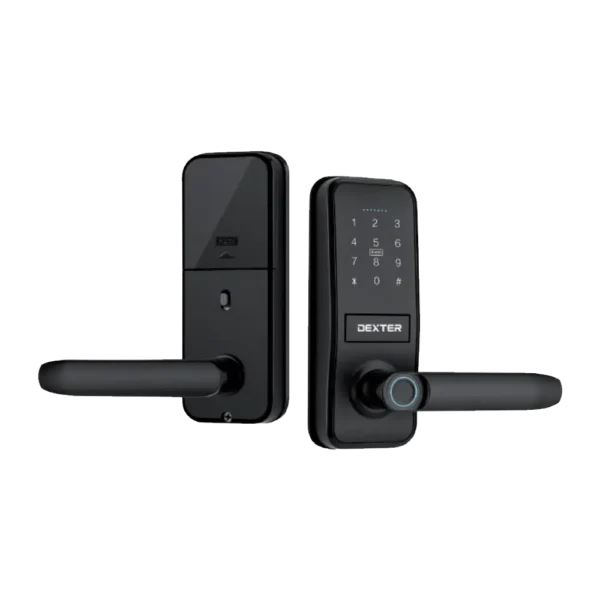 Cerradura Dexter Smart de Manija Tubular PP130 | WiFi, Bluetooth, Huella, App Tuya y Teclado Numérico