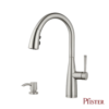 riferia Para Cocina Pfister RY 1234 1HDL Acabado PVD Stainless Steel