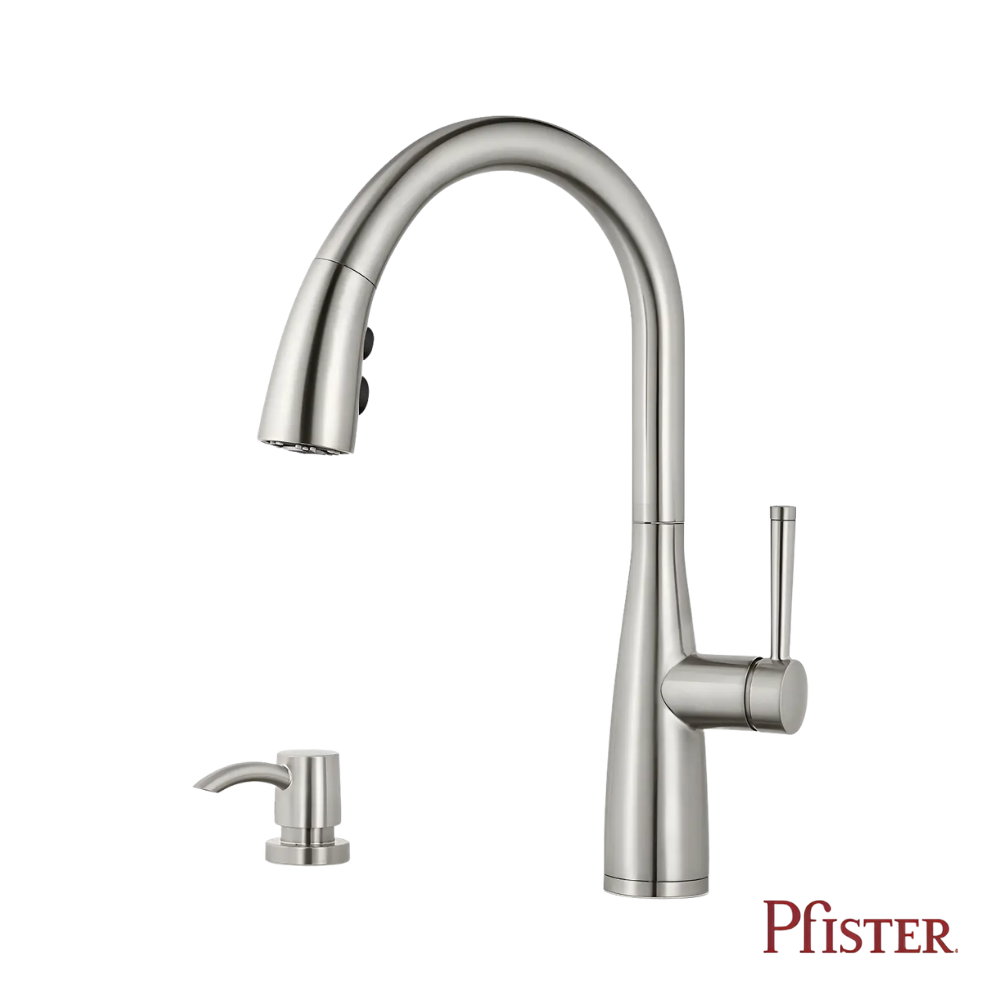riferia Para Cocina Pfister RY 1234 1HDL Acabado PVD Stainless Steel