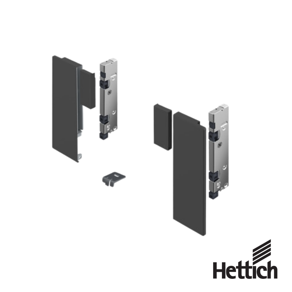 Conector Para Frente Interior De Diseño Hettich AvanTech YOU H187 Antracita 3 Conector Para Frente Interior De Diseño Hettich AvanTech YOU H187 Antracita - Imagen 1